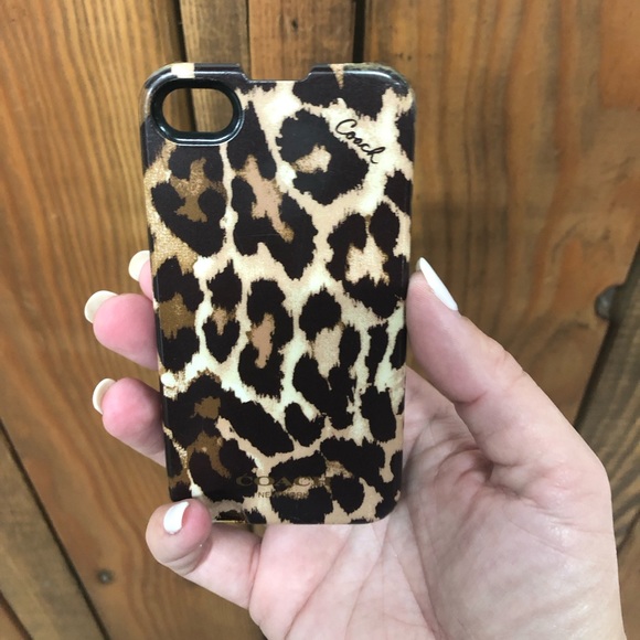 Coach iPhone 4 leopard print phone case - Picture 2 of 8